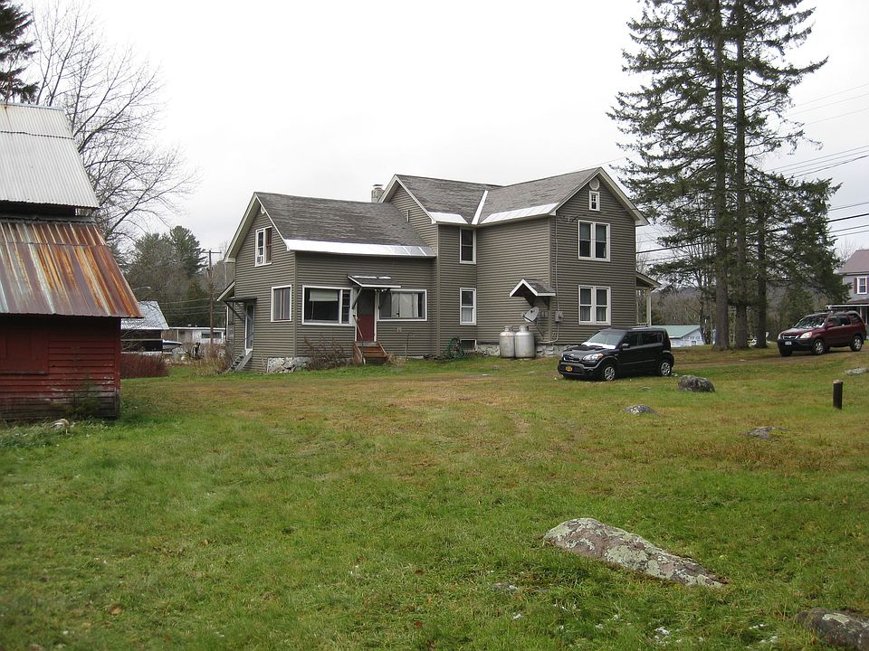 side looking west