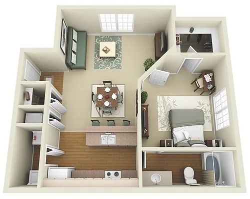 Floor plan A1