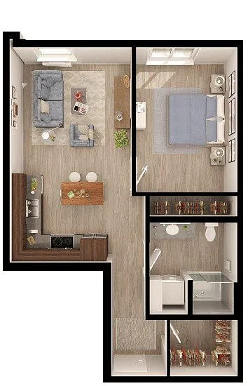 Floor plan C3b