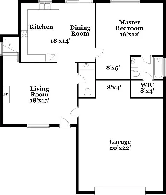4 bed, 2.5 bath, 1437 sqft, $1,945 — Photo 2