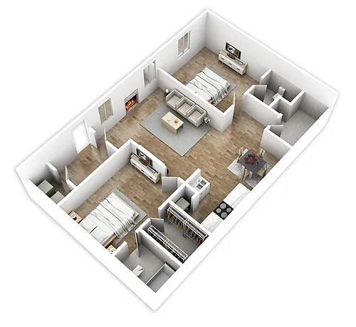 Floor plan B4