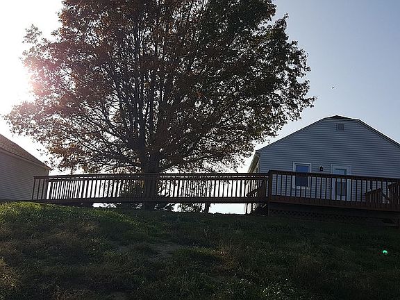 Garage, Back Deck, House
