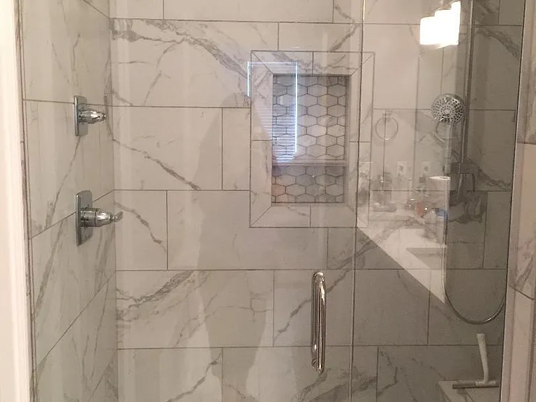 Master bedroom shower