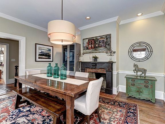 FORMAL DINING ROOM w/ FIREPLACE