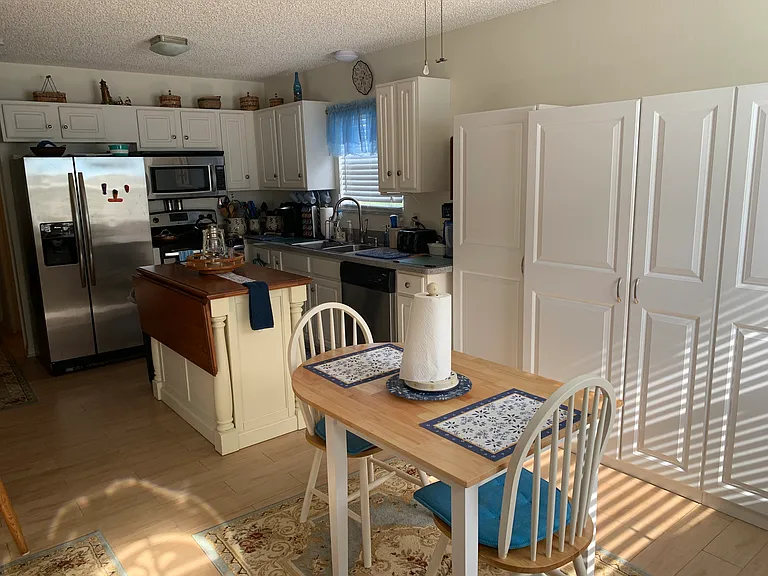 kitchen entry view