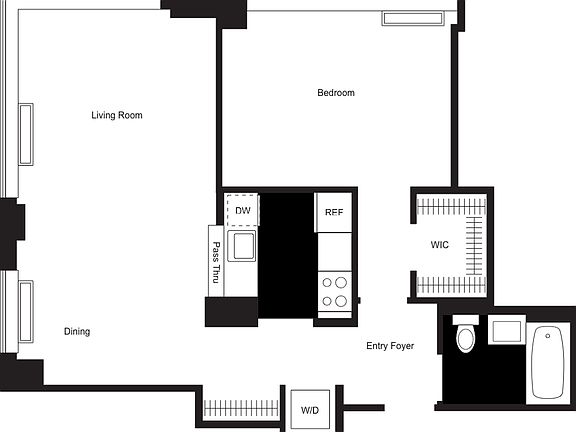 2nd image of 180 W 20th St APT 8N