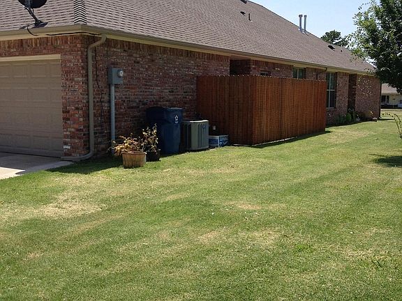 Small patio area