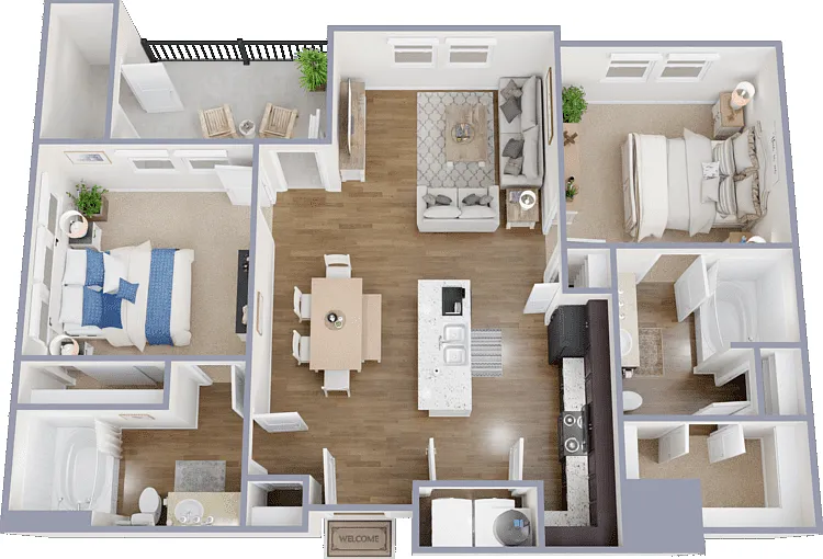 B1 Floorplan Diagram