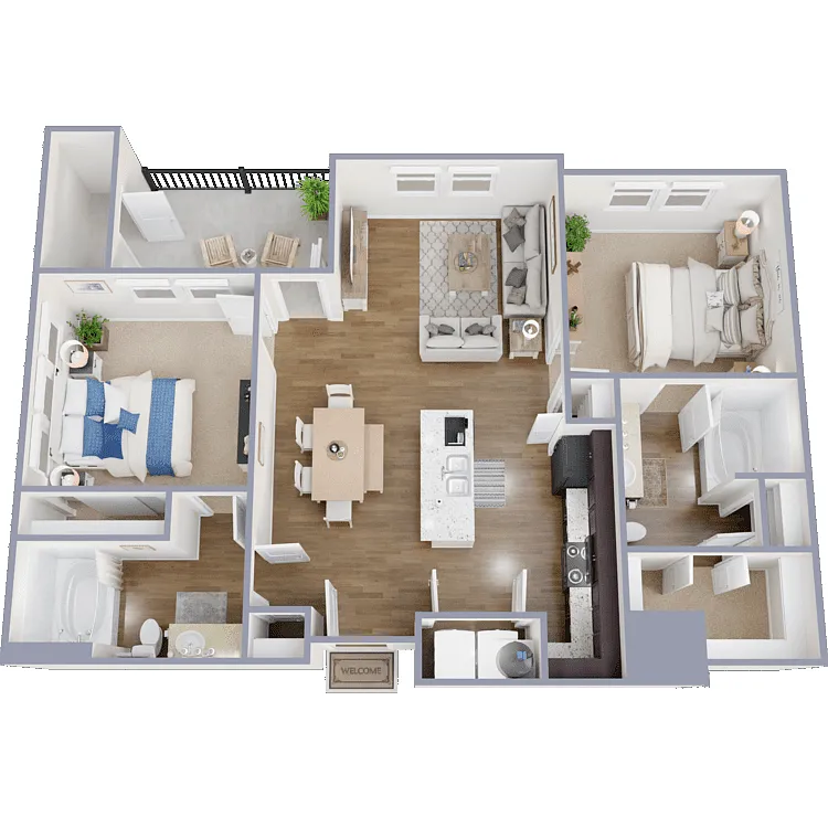 Floor plan B1