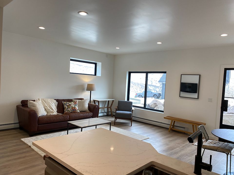 Living area from kitchen.