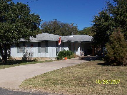 Right side of house
