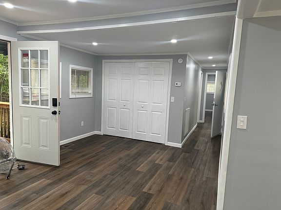 Entrance and living area