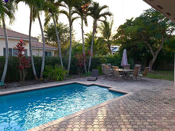 Patio and pool