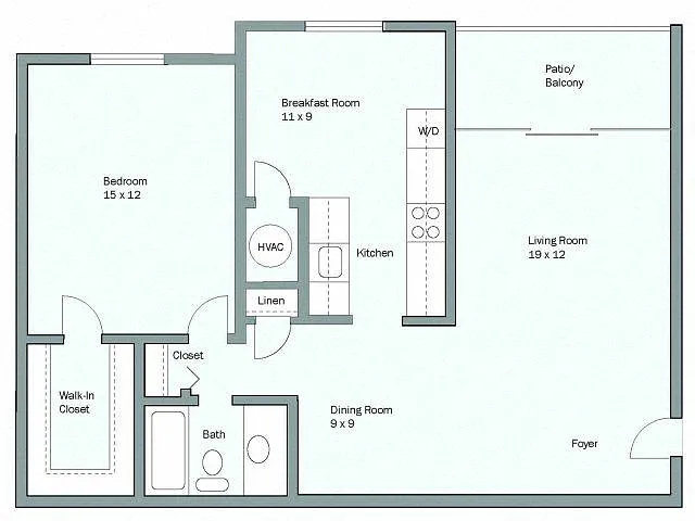 Floor plan Standford