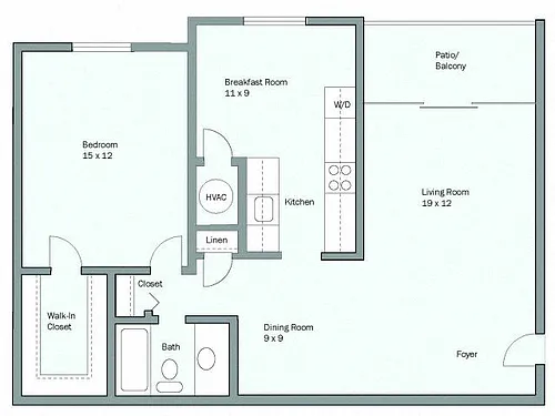 Floor plan Standford
