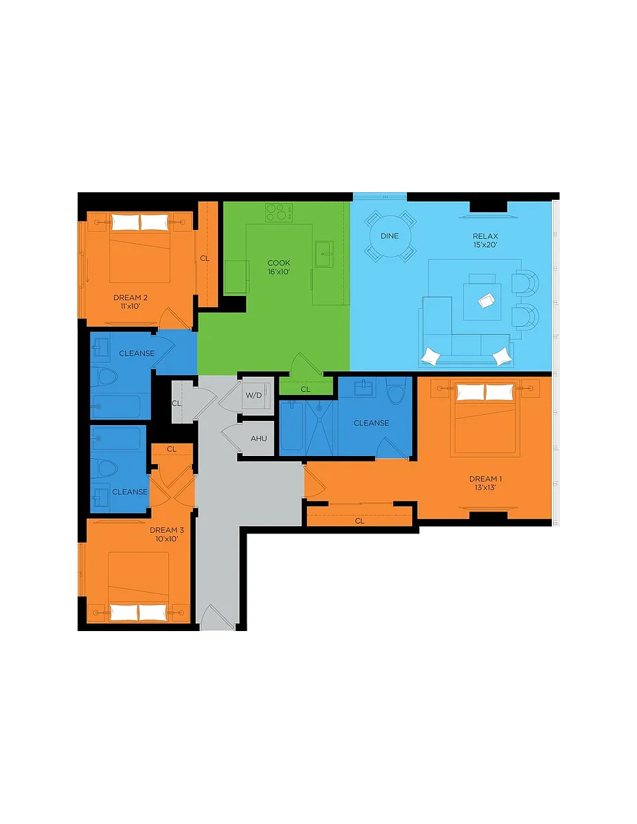Floor plan Peter D1