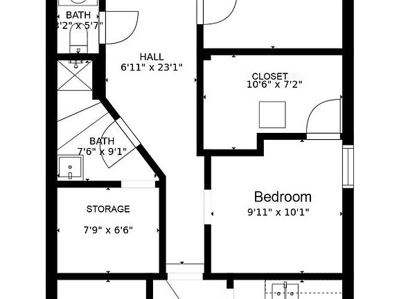 Floorplan for apartment C