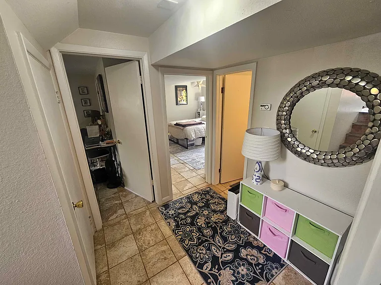 Lower level hallway