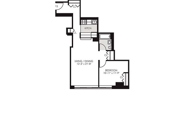 2nd image of 45 Wall St APT 915