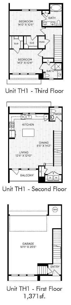 Floor plan TH1