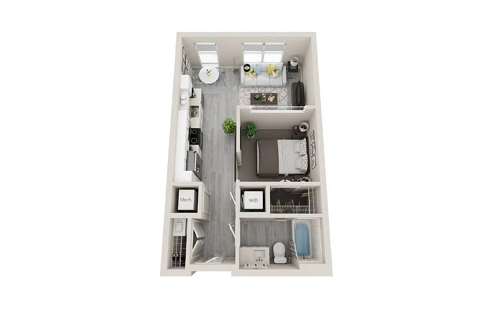 Floor plan A01