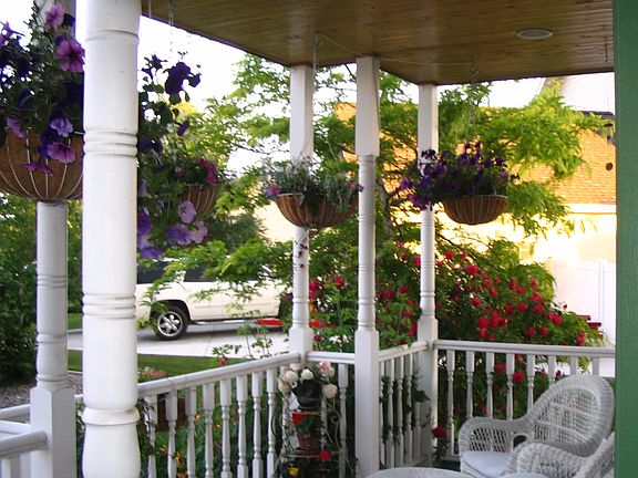 cozy front porch