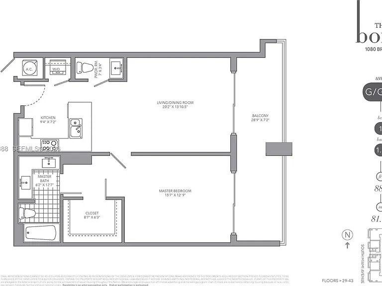 1080 Brickell Ave #3204 — Photo 10