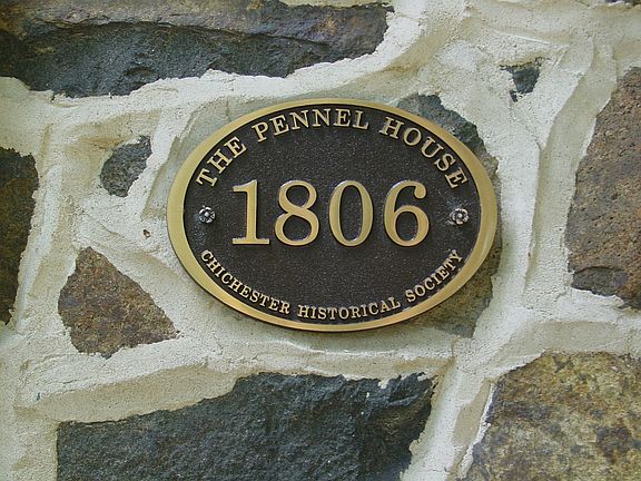 Historical charm abounds in the 200+ year old "Pennel House."