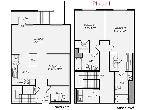 Floor plan 2TH