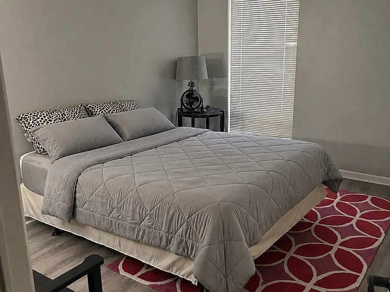 Master Bedroom with a walk in closet