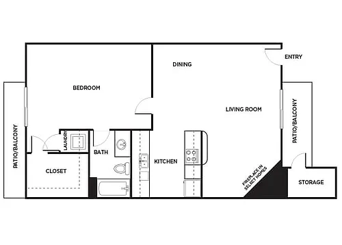 Floor plan A2