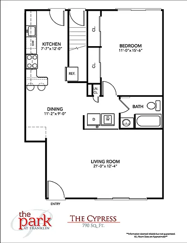 Floor plan The Cypress