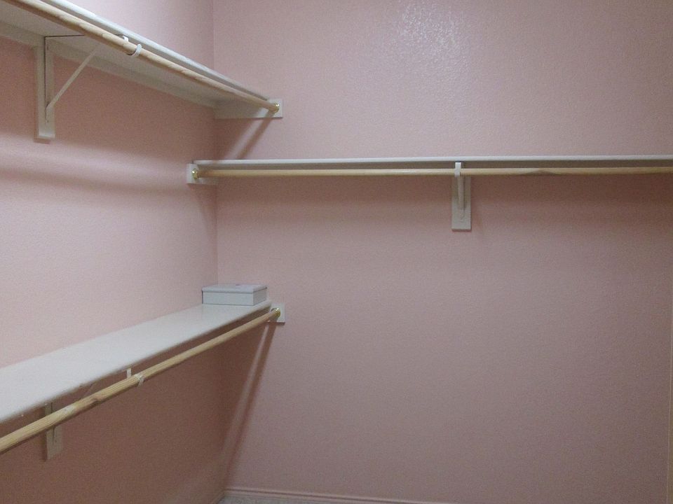 Master walk-in closet