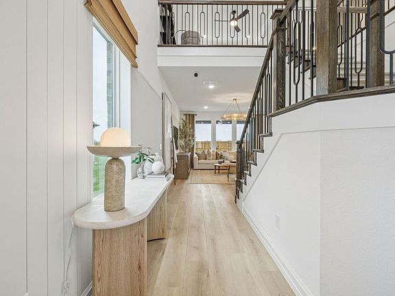 Welcoming entry into home