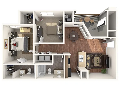 Floor plan B1