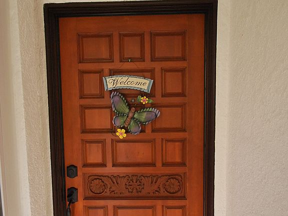 Refinished front door