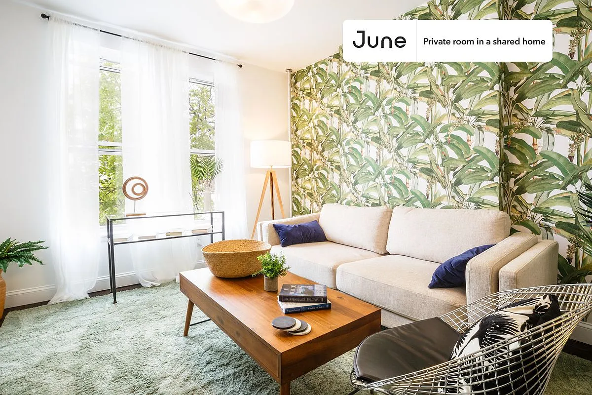 Queen bedroom in 3 bed/1 bath home in Prospect Heights #168 2C — Photo 3