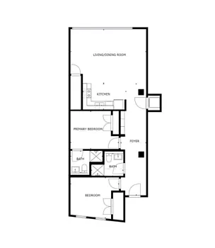 Floor plan B3