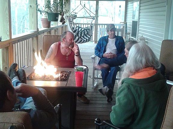 10 x 60 covered screen porch