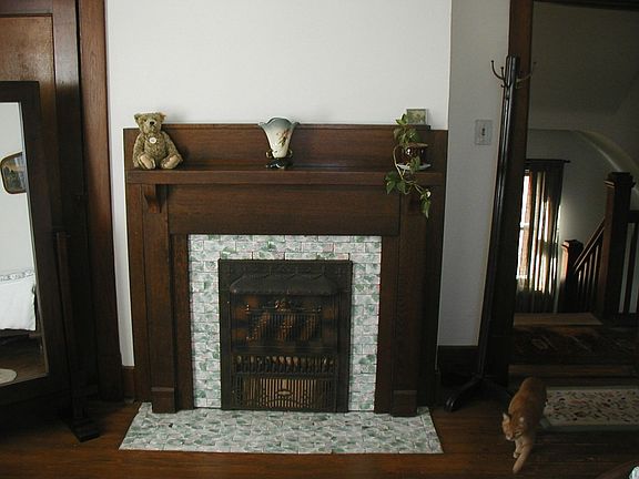 Fireplace in Bedroom 2