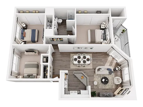 Floor plan MC03R Renovated