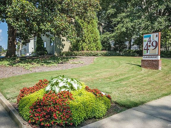 two blocks from the Decatur square