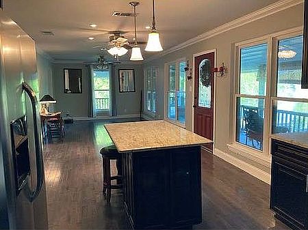 Open concept living area