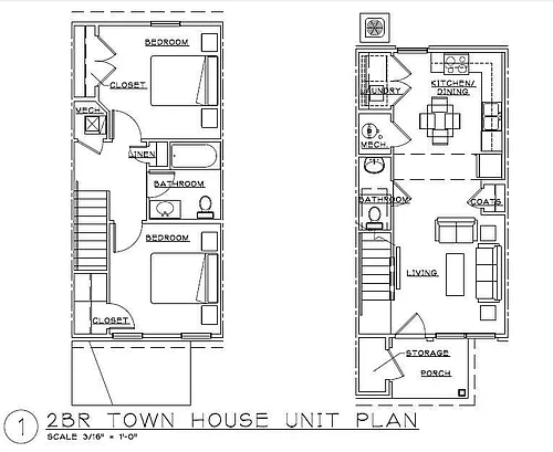 Floor plan 2 Bedroom