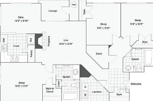 Please note, renderings are an artist's conception and are intended only as a general reference. Features, materials, finishes, layouts, and square footage may differ from the image shown. Please note, renderings are an artist's conception and are intende