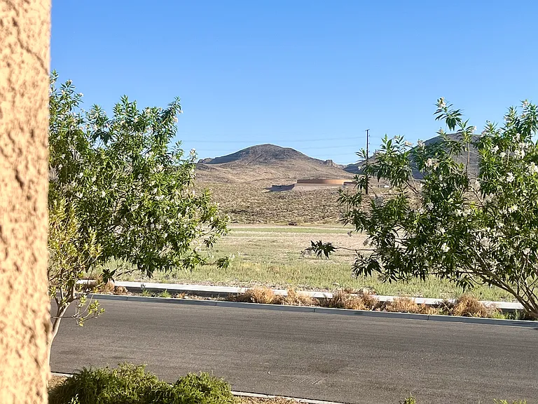 View of the Sloan Canyon Nature Preserve from your front porch!