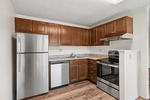 Floor plan Two Bedroom One Bath Standard