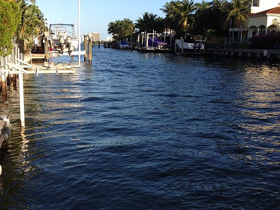 Canal view east