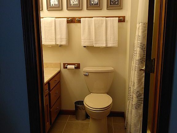 Master bathroom 