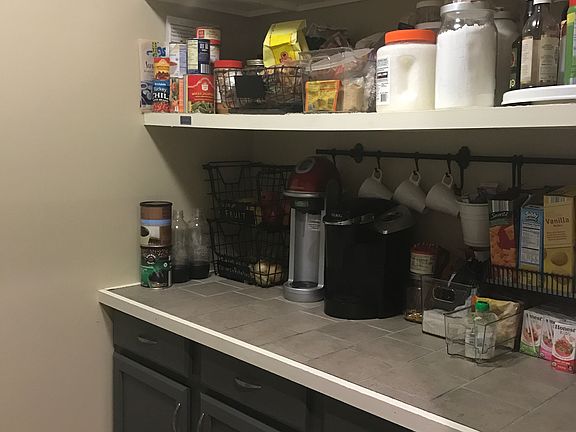 Walk-In Pantry with Extra Storage
